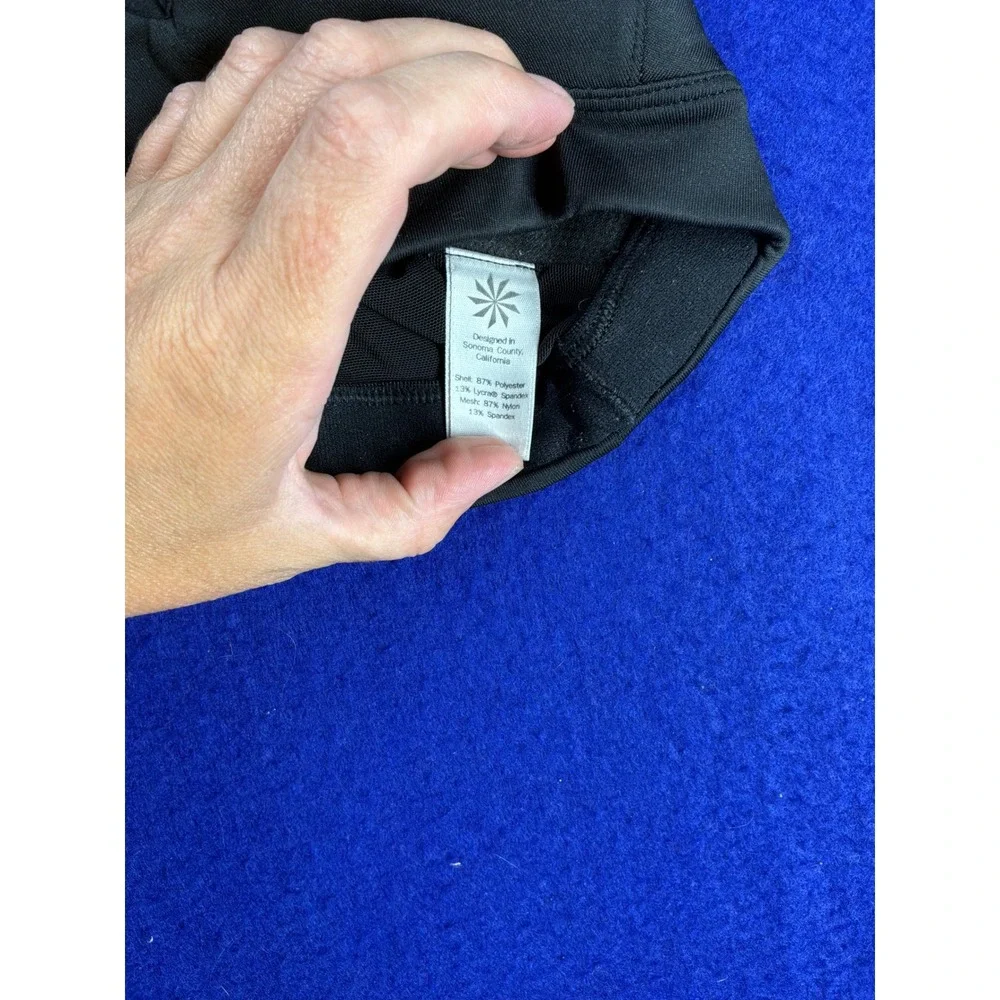 Athleisure Womens Athleta Y-Back Sports Bra M Black